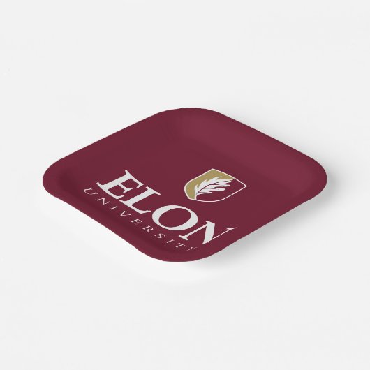 Universiteit van Elon Papieren Bordje (Gebogen)