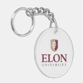 Universiteit van Elon Sleutelhanger (Voorkant Links)