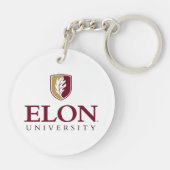 Universiteit van Elon Sleutelhanger (Achterkant)