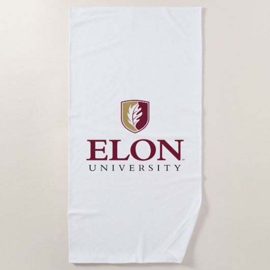 Universiteit van Elon Strandlaken (Voorkant)