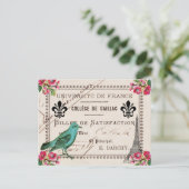 Universiteit van Frankrijk Frans Briefkaart (Staand voorkant)