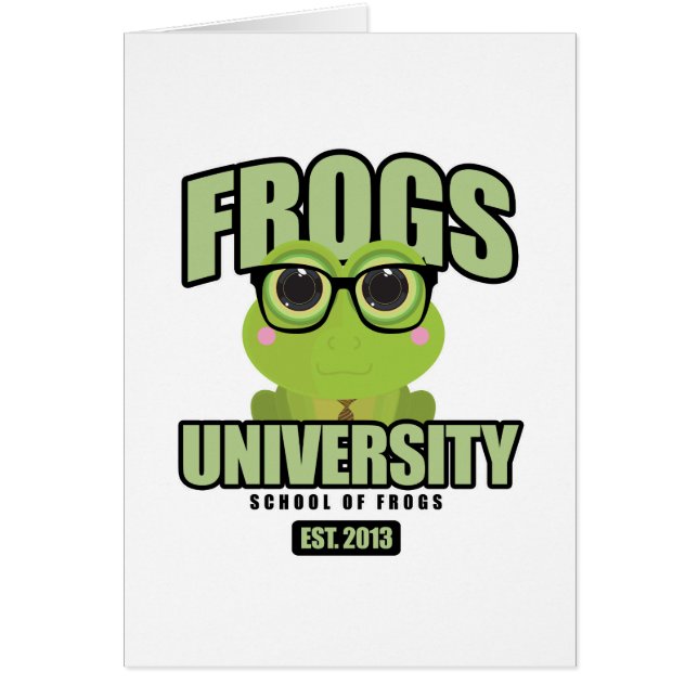 Universiteit van Frogs (Voorkant)