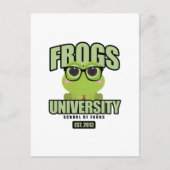 Universiteit van Frogs Briefkaart (Voorkant)