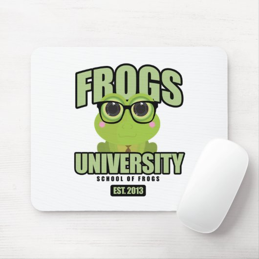 Universiteit van Frogs Muismat (Met muis)