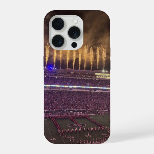 Universiteit van Georgia iPhone Hoesje (Achterkant)