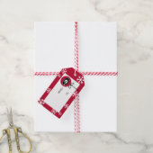 Universiteit van Georgia | Vakantie Cadeaulabel (Met Touw)