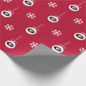 Universiteit van Georgia | Vakantie Cadeaupapier (Hoek)