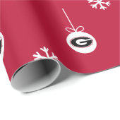 Universiteit van Georgia | Vakantie Cadeaupapier (Rol Hoek)