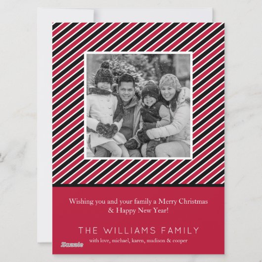 Universiteit van Georgia | Vakantie Feestdagenkaart (Achterkant)