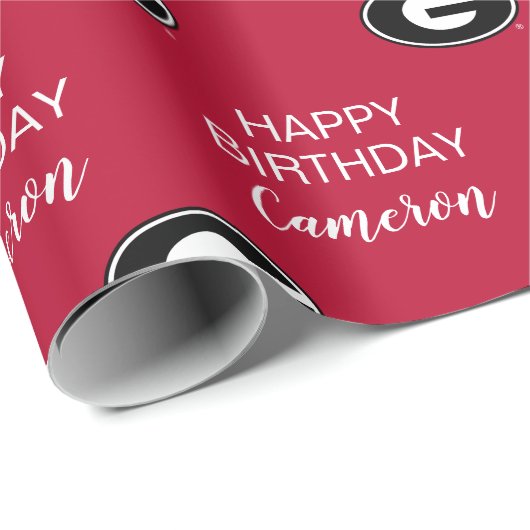 Universiteit van Georgia | Verjaardag Cadeaupapier (Rol Hoek)