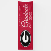 Universiteit van Georgië | Afstuderen Spandoek (Verticaal)