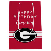 Universiteit van Georgië | Geboortedag Medium Cadeauzakje (Achterkant)