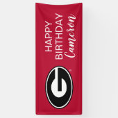 Universiteit van Georgië | Geboortedag Spandoek (Verticaal)