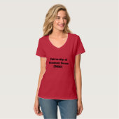 Universiteit van Gezond Verstand | Grappig | T-shirt (Voorkant volledig)