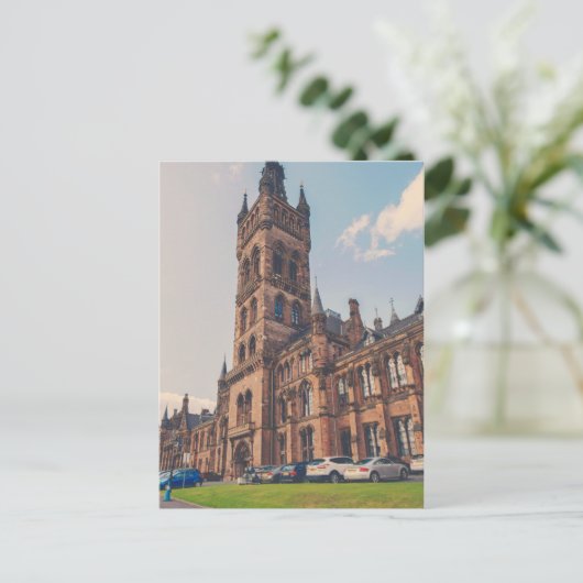Universiteit van Glasgow Briefkaart (Staand voorkant)