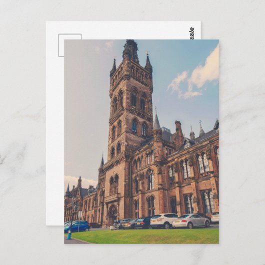 Universiteit van Glasgow Briefkaart (Voorkant / Achterkant)