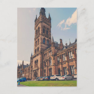 Universiteit van Glasgow Briefkaart