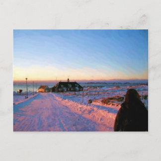 Universiteit van Groenland door Ozborne Whilliamss Briefkaart