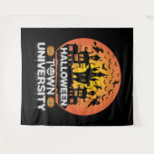 Universiteit van Halloween Wandkleed (Voorkant (horizontaal))