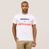 Universiteit van het shirt Noord-Alaska (Steve Zis (Voorkant volledig)