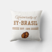 Universiteit van Hy-Brasil, opgericht in 1325 Kussen (Achterkant)