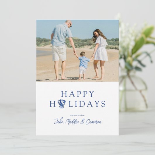 Universiteit van Illinois Panthers Logo Aankondiging (Staand voorkant)