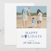 Universiteit van Illinois Panthers Logo Aankondiging (Voorkant / Achterkant)