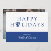 Universiteit van Illinois Panthers Logo Aankondiging (Voorkant / Achterkant)