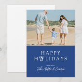 Universiteit van Illinois Panthers Logo Aankondiging (Voorkant / Achterkant)