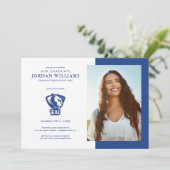 Universiteit van Illinois Panthers Logo Aankondiging (Staand voorkant)