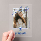 Universiteit van Illinois Panthers Logo Acryl Uitnodigingen (Insitu (Draagbaar))