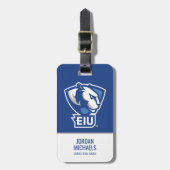 Universiteit van Illinois Panthers Logo Bagagelabel (Voorkant verticaal)
