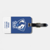 Universiteit van Illinois Panthers Logo Bagagelabel (Achterkant horizontaal)