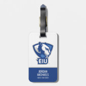 Universiteit van Illinois Panthers Logo Bagagelabel (Achterkant verticaal)