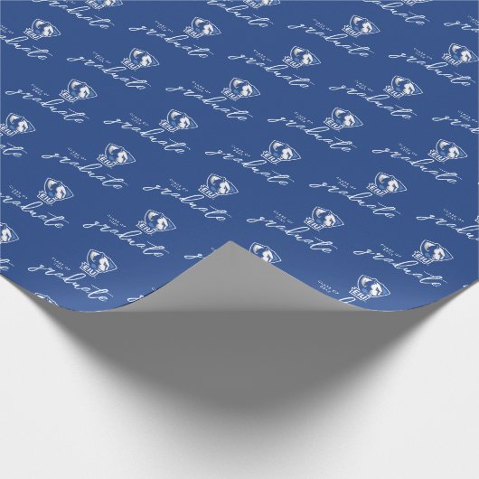 Universiteit van Illinois Panthers Logo Cadeaupapier (Hoek)