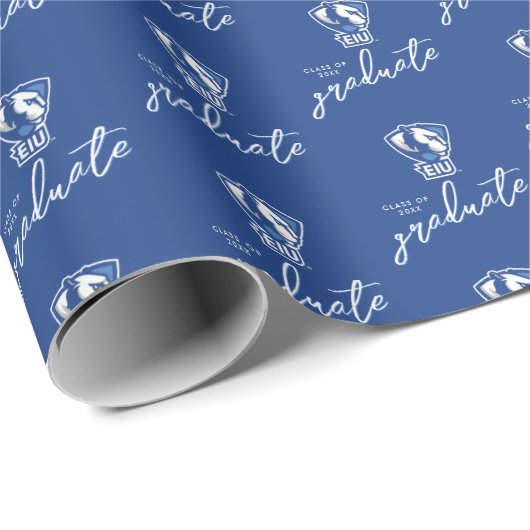 Universiteit van Illinois Panthers Logo Cadeaupapier (Rol Hoek)