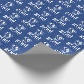 Universiteit van Illinois Panthers Logo Cadeaupapier (Hoek)