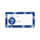 Universiteit van Illinois Panthers Logo Etiket (Voorkant)