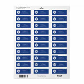 Universiteit van Illinois Panthers Logo Etiket (Full Sheet)