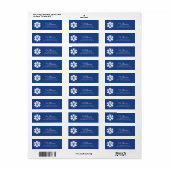 Universiteit van Illinois Panthers Logo Etiket (Full Sheet)