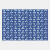 Universiteit van Illinois Panthers Logo Inpakpapier Vel (Voorkant 2)