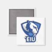 Universiteit van Illinois Panthers Logo Magneet (Voorkant / Achterkant)