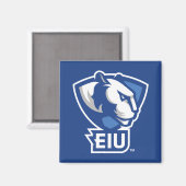 Universiteit van Illinois Panthers Logo Magneet (Voorkant / Achterkant)