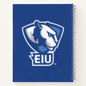 Universiteit van Illinois Panthers Logo Notitieboek (Achterkant)