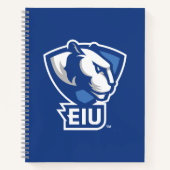 Universiteit van Illinois Panthers Logo Notitieboek (Voorkant)