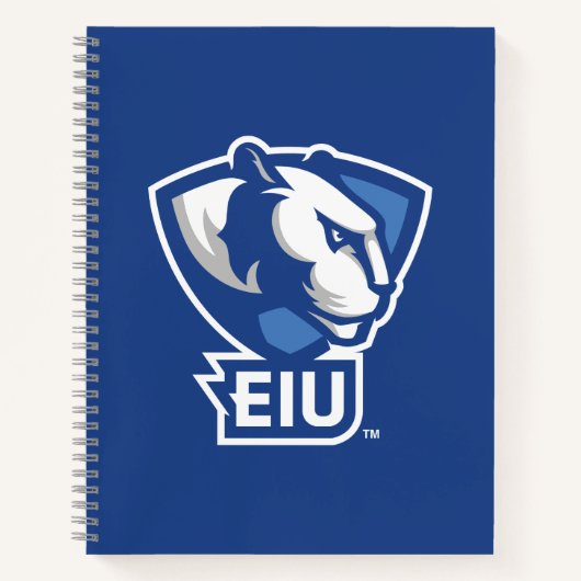Universiteit van Illinois Panthers Logo Notitieboek (Voorkant)