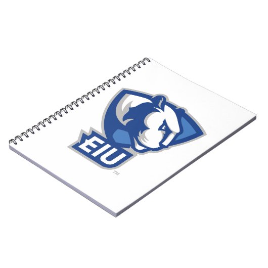 Universiteit van Illinois Panthers Logo Notitieboek (Linkerzijde)