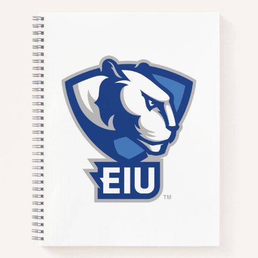 Universiteit van Illinois Panthers Logo Notitieboek (Voorkant)