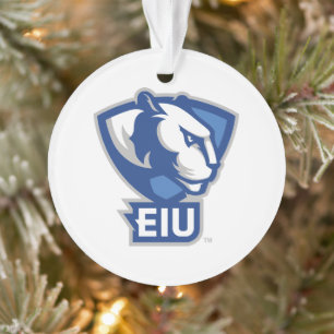 Universiteit van Illinois Panthers Logo Ornament