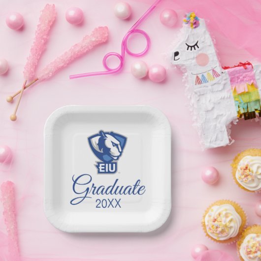 Universiteit van Illinois Panthers Logo Papieren Bordje (Feest)